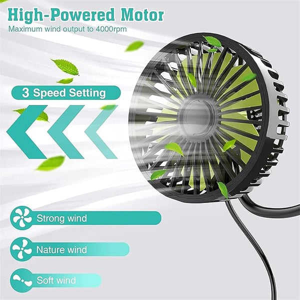 Portable Electric Fan for Car