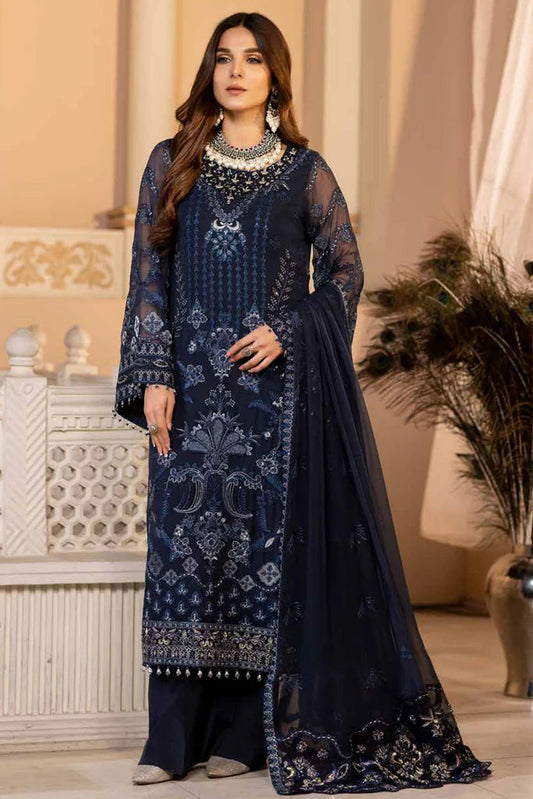 ZARSHA BY FASHION UNSTITCHED SUIT